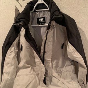 Helly Hansen ski jacket - grey & black